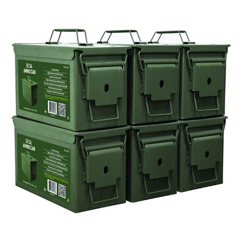 EASYBERG Metal Ammo Cans 2 Packs